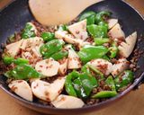 筍とピーマンのオイスター肉味噌炒め🤩作り方3写真