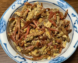 つくしの卵とじ作り方5写真
