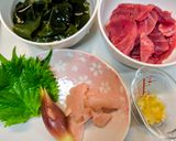 生カツオの漬けと漬け丼作り方1写真