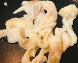 鶏皮のしょう油焼き作り方1写真