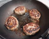 フレッシュトマトの包み焼きハンバーグ作り方3写真