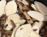 マコモタケとキノコの炊き込みご飯作り方4写真