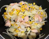 ルーなし簡単♪鮭とほうれん草の豆乳クリーム煮作り方3写真