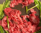 牛肉とアスパラのオイスター炒め作り方5写真