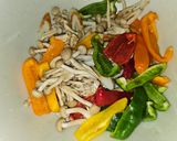 レンジで茄子とカラーピーマンの煮浸し作り方5写真