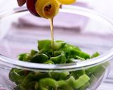 レンジで副菜ピーマンのさっぱりポン酢和え作り方2写真