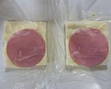 綺麗に作れる、定番ハムチーズロールサンド作り方4写真