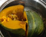 かんたん切らない⭐かぼちゃの煮物作り方2写真