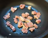 ガリチキケチャップライス。作り方1写真