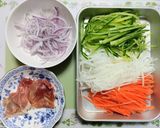 簡単正月お節!余った野菜たっぷりカラフルなます作り方1写真