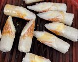人参ソテーとちくわのポテト包み♪作り方6写真