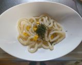 レンジで簡単うどんのバター炒め風作り方2写真