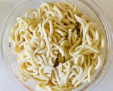ワンボールレンジ、ごま味噌焼きうどん！作り方3写真