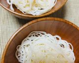 やさしい味…！オクラのあっさり温にゅうめん作り方4写真