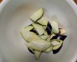 茄子とピーマンの味噌炒め作り方1写真
