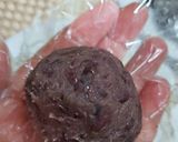 ★アーモンドだけでチーズ入り粒あんパン♪作り方5写真