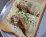 餃子のチーズトースト作り方3写真