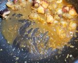 ゆず胡椒のきいたタコとあさりの和風パスタ作り方5写真