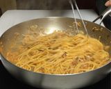 釜揚げしらすとオイルサーディンのパスタ作り方35写真