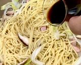 富山のだしつゆで和風パスタ作り方3写真