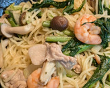いつもと違う豚肉と小松菜の塩焼きそば作り方7写真