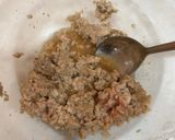 ニラ玉そぼろおにぎり作り方1写真
