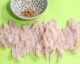 カリっと旨い♡鶏むねの梅チーズガレット作り方1写真