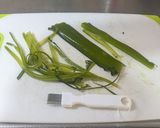 茎ワカメの酢の物（白髪ねぎカッターで）作り方4写真
