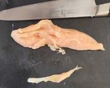 ささみと大根おろしのポン酢がけ作り方1写真