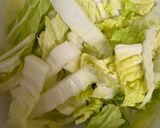 【簡単】白菜と卵の中華スープ作り方1写真