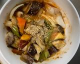 根菜茄子白菜コク旨甘辛梅味温野菜サラダ作り方21写真