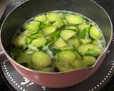 きゅうりと海老の卵とじ作り方3写真