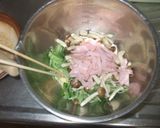 水菜胡麻マヨネーズ和え♪簡単作り方9写真