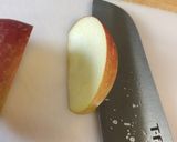 簡単！初心者の🔰パフェ風林檎の飾り🍎作り方2写真