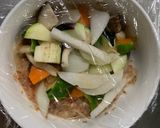 肉無豆腐簡単ピリ辛パエリア味豆腐野菜炒作り方12写真