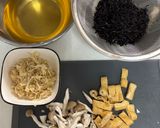 栄養満点！ひじきときのこの具沢山炊き込みご飯作り方2写真