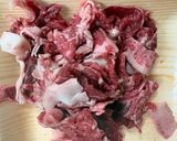 簡単１０分夕食・お弁当★なす牛肉の炒めもの作り方2写真