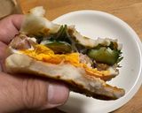 米粉ナンのベーコンエッグバーガー作り方6写真
