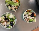 肉無チクワ簡単キムチごまドレ味野菜炒め作り方11写真
