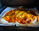 バジルとしらすのチーズピザ作り方3写真