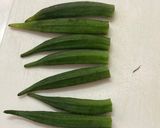 オクラ入りちくわの照り焼き作り方1写真