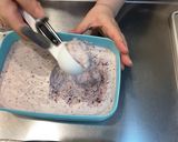 水切りヨーグルトとブルーベリーのアイス作り方8写真