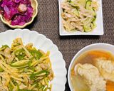 もやしとハムときゅうりの中華サラダ作り方6写真
