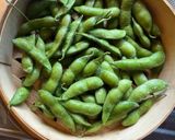 セイロで蒸した枝豆作り方2写真
