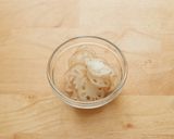れんこんとじゃこの油揚げピザ作り方1写真