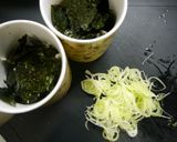 免疫力アップ！舞茸のカップみそ汁作り方2写真