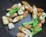 ちくわアスパラのにんにく昆布だし炒め😋作り方4写真