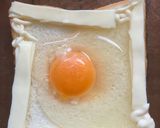 卵とスライスチーズのマヨ少な目トースト作り方6写真