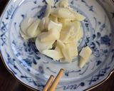 アスパラとちくわのペペロンチーノ風炒め作り方1写真