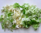 キャベツと鶏胸肉のモリモリおかずサラダ作り方3写真